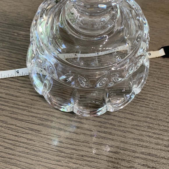 Vintage/Candle Holder Elegant Etched EUC. 
11” Tall ⭐️ LIKE NEW - Picture 7 of 12